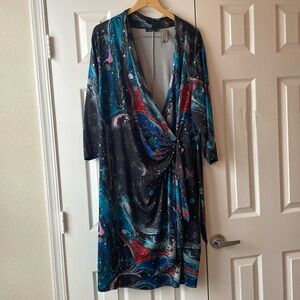 Gwynnie Bee Jete Brand 3x 22/24 Galaxy Dress